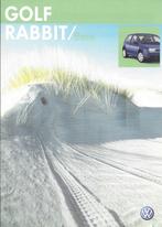 VOLKSWAGEN GOLF RABBIT 2003, Livres, Autos | Brochures & Magazines, Comme neuf, Volkswagen, Enlèvement ou Envoi