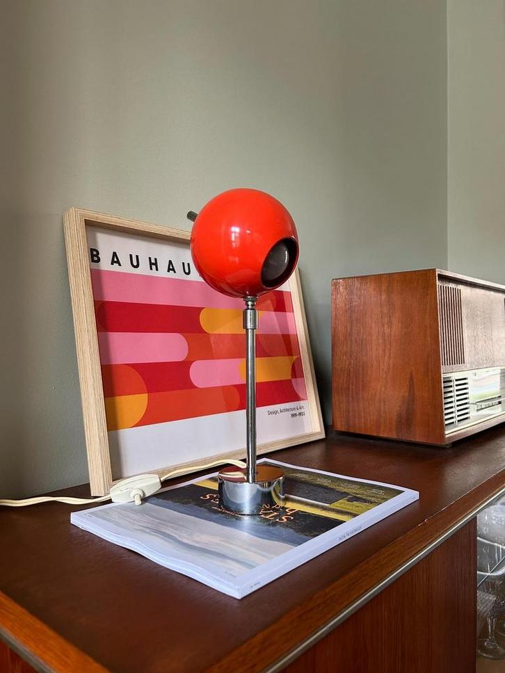 Space Age “Eyeball” tafellamp – 1970s, Huis en Inrichting, Lampen | Overige, Gebruikt, Ophalen