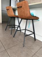 Barstoelen 2 stuks als nieuw!, Ophalen, 60 tot 90 cm, Zo goed als nieuw, Metaal