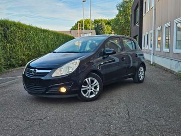 Opel Corsa/ 1.2 benzine/bwj 2008/ 1ste eigen /5 deurs/AIRCO!, Stof, Electronic Stability Program (ESP), Zwart, Bedrijf