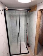 Douchehoek 90x90 met Acryl douchebak en doucheafvoer  (zond, Ophalen, Zo goed als nieuw, Kraan