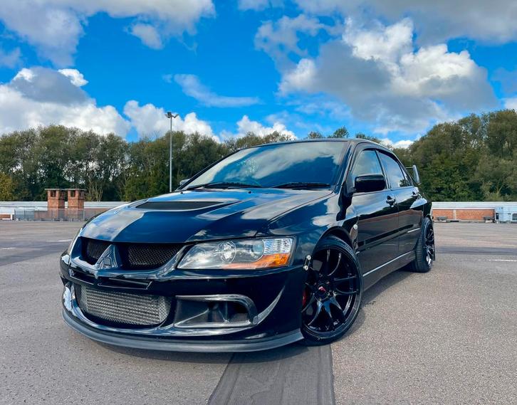 450 pk Mitsubishi Lancer Evolution VIII UK GSR, Auto's, Mitsubishi, Bedrijf, Te koop, Lancer, 4x4, ABS, Airbags, Bluetooth, Centrale vergrendeling
