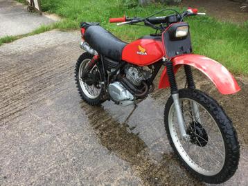 Honda XR250 XR 250 1980, 14.581 km(XL 250 XL250)twinshock disponible aux enchères