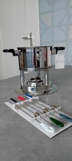 fondueset - met brander - nieuw !, Enlèvement, Neuf, Brûleur, Service à fondue