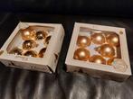 Gouden kerstballen, Diversen, Kerst, Ophalen of Verzenden, Gebruikt