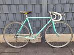 Groene retro racefiets, Fietsen en Brommers, Fietsen | Racefietsen, 28 inch, Zo goed als nieuw, 53 tot 57 cm, Ophalen