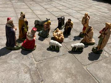 Ancienne crèche de Noël, Divers, Noël, Enlèvement ou Envoi, Comme neuf