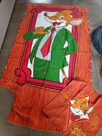 Dekbedovertrek Geronimo Stilton flanel, Ophalen of Verzenden, Zo goed als nieuw, Dekbedovertrek