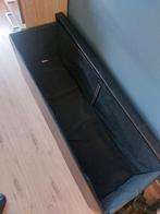 Poubelle de rangement et banquette en cuir, Repliable, 35 à 50 cm, Enlèvement, Utilisé