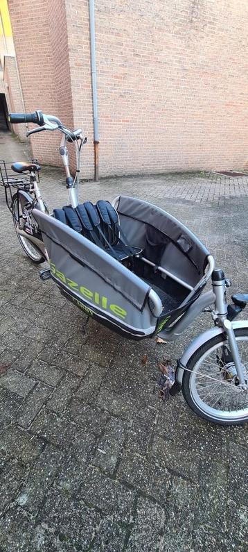 Gazelle Cabby bakfiets, Enlèvement, Utilisé