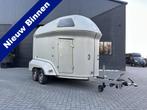 Sluis OLYMP 2-paards paardentrailer polyester opbouw zadelka, Dieren en Toebehoren, Gebruikt, Info@hulshof-trading.nl, Overige typen