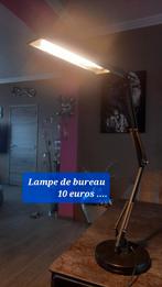 Lampe de bureau  ( chargeur fendu ) mais fonctionel, Maison & Meubles, Lampes | Lampes de table, Enlèvement, Utilisé