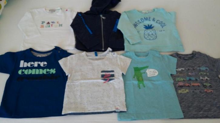 Pakket merkbabykleding jongen, +/- maat 80., Kinderen en Baby's, Kinderkleding | Kinder-kledingpakketten, Zo goed als nieuw, Ophalen