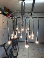 Vintage design luster in Chrome, Ophalen, Zo goed als nieuw