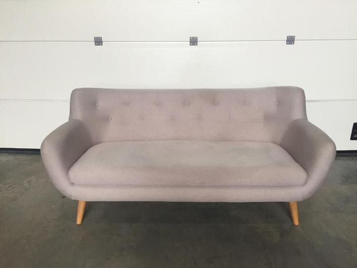 (58) Prachtige stoffen sofa 3 zit, Huis en Inrichting, Zetels | Zetels, Zo goed als nieuw, Ophalen