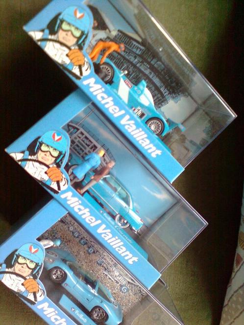 MICHEL VAILLANT LOT 3x Vaillante 1/43 UH Altaya N38+46+47, Hobby en Vrije tijd, Modelauto's | 1:43, Nieuw, Auto, Universal Hobbies