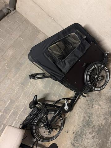 Bakfiets te koop electronic, Fietsen en Brommers, Ophalen, Zo goed als nieuw, 3 kinderen, Elektrisch