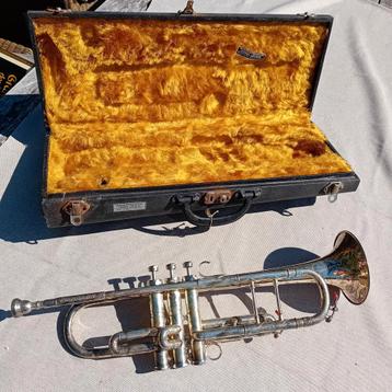 Zeldzame trompet C. Mahillon type A. Marchal, Muziek en Instrumenten, Ophalen of Verzenden, Zo goed als nieuw