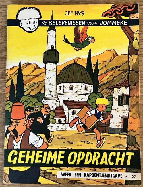 Jommeke - Geheime opdracht - 27 (1972) - Strip, Boeken, Stripverhalen, Zo goed als nieuw, Eén stripboek, Ophalen of Verzenden