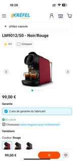 Machine à café capsule  L’OR Philips + support pour capsules, Elektronische apparatuur, Koffiemachine-accessoires, Ophalen, Zo goed als nieuw