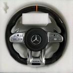 Mercedes carbon stuur compleet geel leer AMG, Auto-onderdelen, Ophalen of Verzenden, Nieuw, Mercedes-Benz