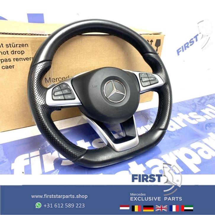 AMG STUUR + AIRBAG 2018 C GLC KLASSE W205 W253 C253 originee, Auto-onderdelen, Besturing, Mercedes-Benz, Gebruikt, Ophalen of Verzenden