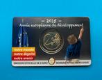 Coincard 2 euro 2015 Europees jaar voor ontwikkeling, Enlèvement ou Envoi, Série
