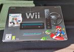 Mario Kart Wii Pack Console Black Box Afspraak mogelijk, Ophalen of Verzenden, Zo goed als nieuw
