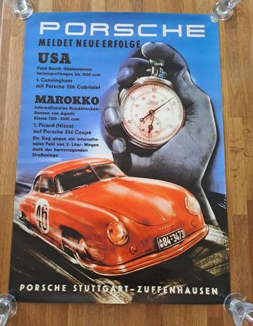 Affiche Porsche 356 beschikbaar voor biedingen