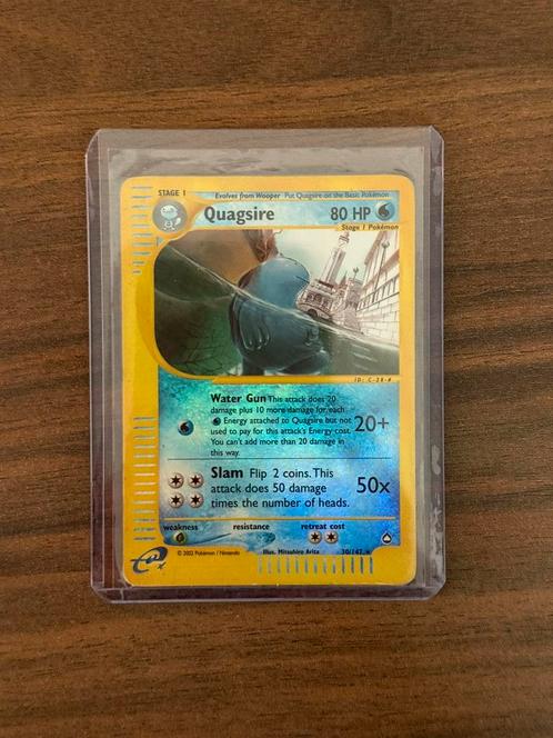 Quagsire Holo 30/147 – Aquapolis 2002 Pokémon, Hobby en Vrije tijd, Verzamelkaartspellen | Pokémon, Ophalen of Verzenden