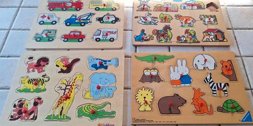 Houten kinderpuzzels Ravensburger en Eichhorn, Kinderen en Baby's, Speelgoed | Kinderpuzzels, Zo goed als nieuw, Ophalen of Verzenden