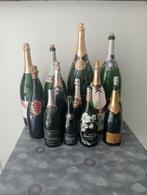 Mooi lot lege decoratieve champagne flessen, Verzamelen, Wijnen, Ophalen of Verzenden, Zo goed als nieuw, Frankrijk, Champagne