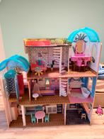 Maison de barbie avec accessoires, Enlèvement ou Envoi, Utilisé
