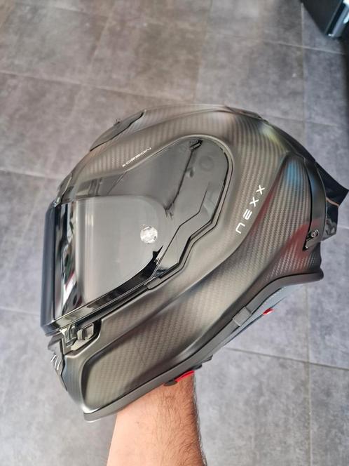 Casque Nexx XR3R Zéro Pro 2 carbon Black Matt, Motoren, Kleding | Motorhelmen, Dames, Heren, Integraalhelm, L, Overige merken