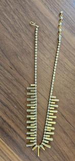 halsketting, goudkeurig, zeer feestelijk, zgan, Ophalen, Zo goed als nieuw, Goud, Goud