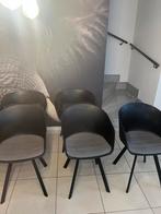 8 eetkamerstoelen zwart, Huis en Inrichting, Ophalen, Zo goed als nieuw, Zwart, Twee