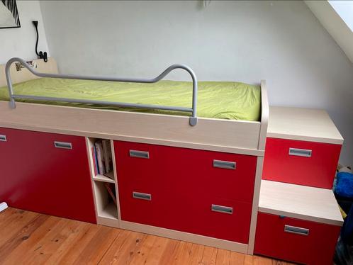 Stevige hoogslaper, Kinderen en Baby's, Kinderkamer | Stapelbedden en Hoogslapers, Gebruikt, Hoogslaper, Ophalen