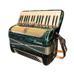 Rossini Model 34/80/II Tweedehands Pianoklavier Accordeon, Muziek en Instrumenten, Accordeons, 80-bas, Toetsaccordeon, Met koffer