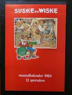 Suske en Wiske - Lannoo Kalender 1984 - 12 Spreuken, Boeken, Stripverhalen, Ophalen of Verzenden, Zo goed als nieuw, Eén stripboek