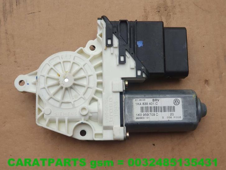 1K0959703C raammotor Golf ruitbedieningsmotor jetta passat, Auto-onderdelen, Elektronica en Kabels, Volkswagen, Gebruikt