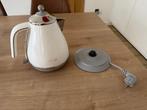 Bouilloire électrique : Dilonghi couleur blanche, Electroménager, Enlèvement ou Envoi, Comme neuf, Inox