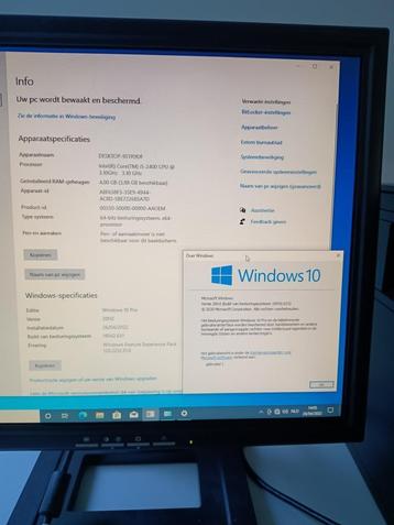 Dell optiplex desktop met win10 beschikbaar voor biedingen