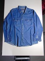 Blue boundaries - denim Western / werk shirt Maat taille : M, Ophalen of Verzenden, Gedragen, Blauw, Halswijdte 39/40 (M)