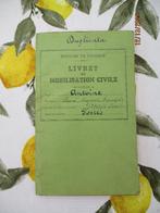 Burgerlijke Mobilisatieboekje  WO2 Postbode, Ophalen of Verzenden