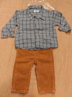 Set bloes+broek Filou & Friends - jongen-blauw/bruin-maat 6M, Kinderen en Baby's, Babykleding | Maat 68, Nieuw, Ophalen of Verzenden