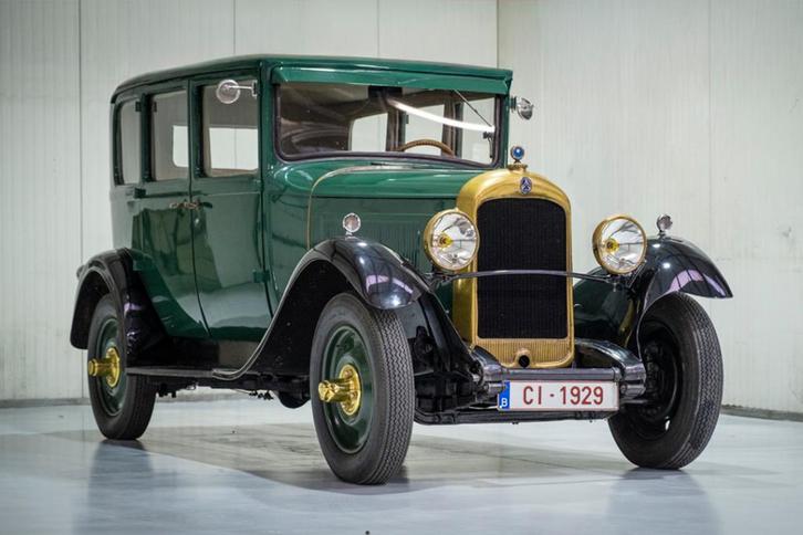Citroën AC4 Berline 6 Glaces, Auto's, Citroën, Bedrijf, Te koop, C4, Benzine, Berline, 4 deurs, Handgeschakeld, Groen, Bruin, Stof