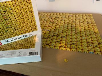 Lego minifigure faces puzzel 1000 stuks