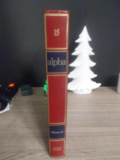 A - Alpha encyclopédie Tome 15 Thermo-Z édition Erasme 1970, Boeken, Encyclopedieën, Gelezen, Los deel, Overige onderwerpen, Ophalen of Verzenden