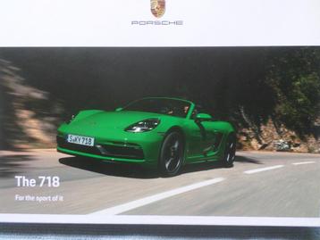 Porsche 718 Boxster & Cayman & T & GTS 2020 Boek beschikbaar voor biedingen