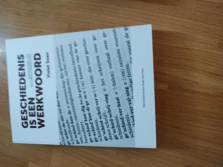 Violet Soen - Geschiedenis is een werkwoord, Boeken, Overige Boeken, Zo goed als nieuw, Verzenden